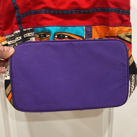 Laurel Burch Celestial Rays Drawstring ToteBag - Picture 16 of 17